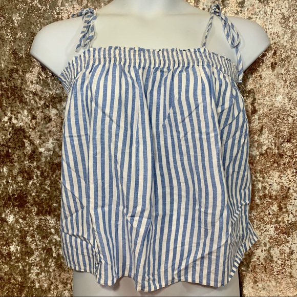 Levi’s Striped Cropped Tank - Picture 1 of 6